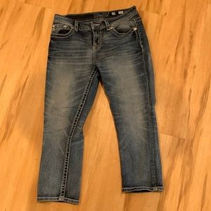 Miss Me crop mid rise jeans
